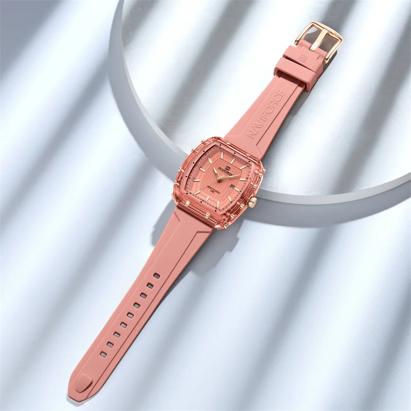 NAVIFORCE Creative Luxury Female Clock Fashion Watches for Women Quartz 5ATM Waterproof Shockproof Wristwatch Ladies  Gifts 2025