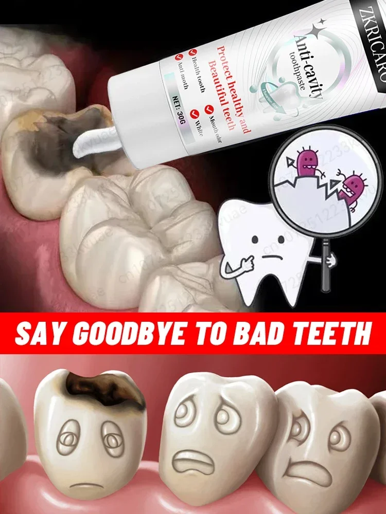 Repair tooth decay, remove plaque and periodontitis. Whiten teeth and eliminate bad breath