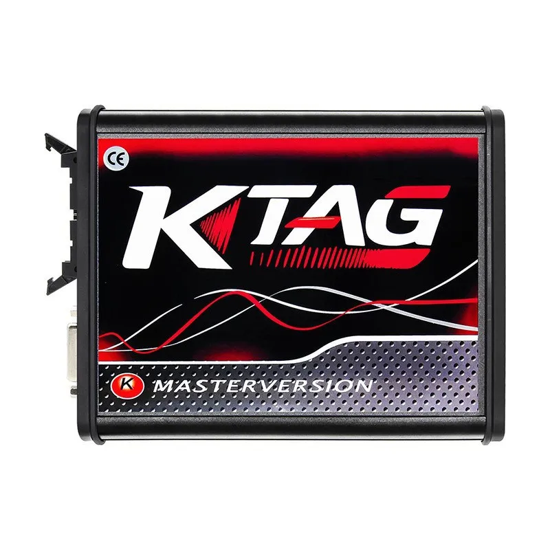 مبرمج KTAG V7.020 V2.25 أحمر PCB ECU اتصال بيانات غير محدود لأداة برمجة ECU لإصلاح السيارات