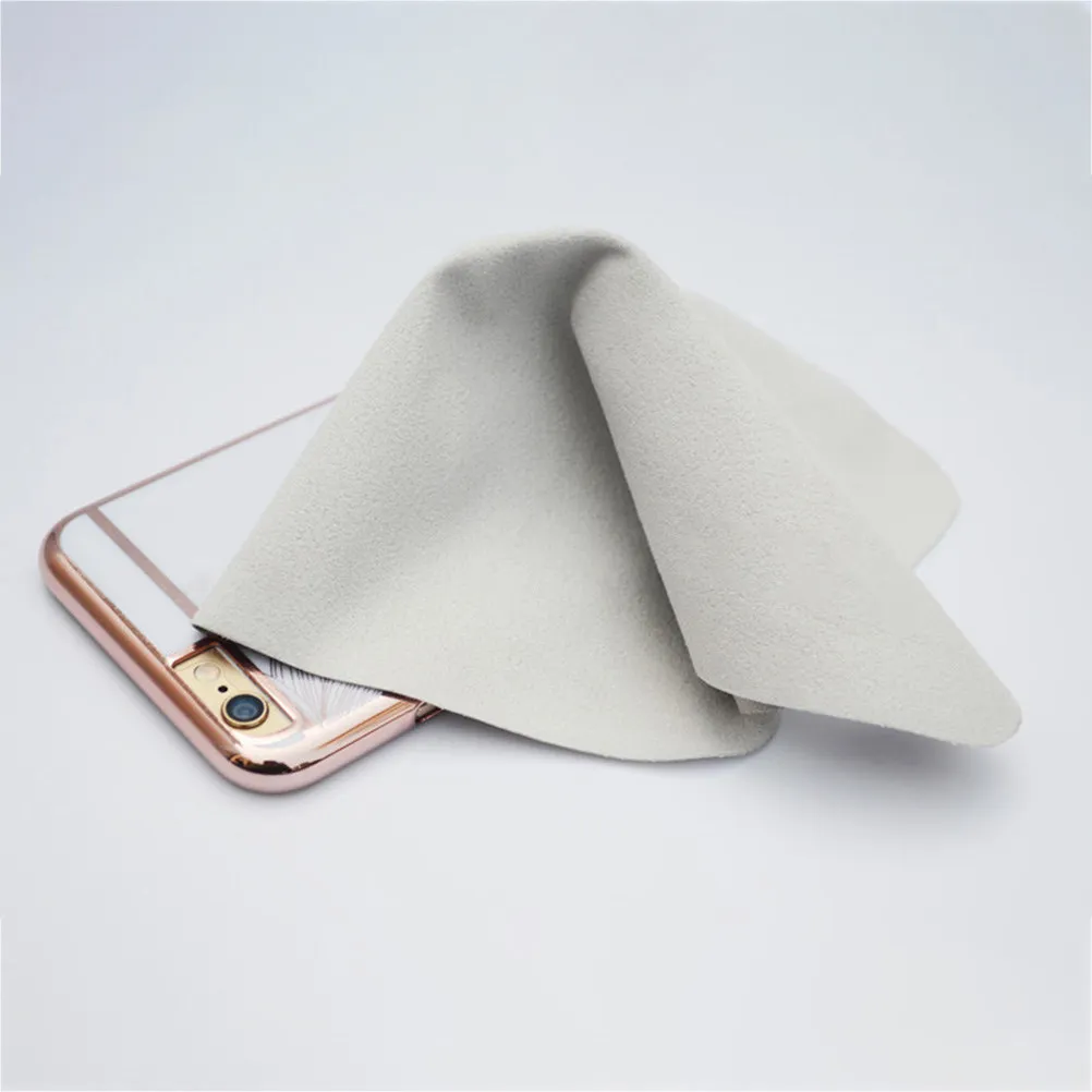 3Pcs Premium Microfiber Cleaning Cloth for Eyeglasses Phone Screens Watches Camera Lenses Dust Oil Smudge Removal Scratch Free view 4