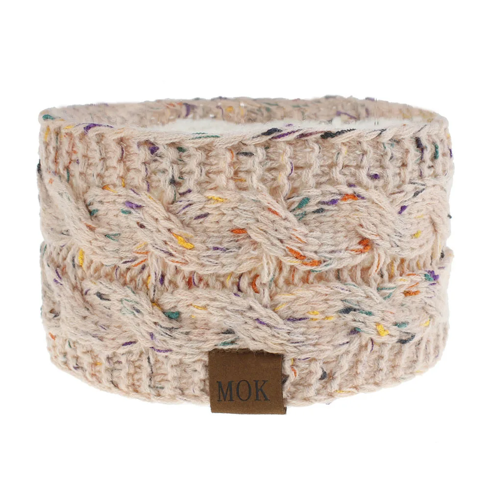 Neue Plüsch Stirnband Winter Warme Breite Elastische Haarband Feste Breite Turban Ohr Wärmer Haarband Weiche DIY Haar Zubehör Kopfbedeckungen – Detail 31