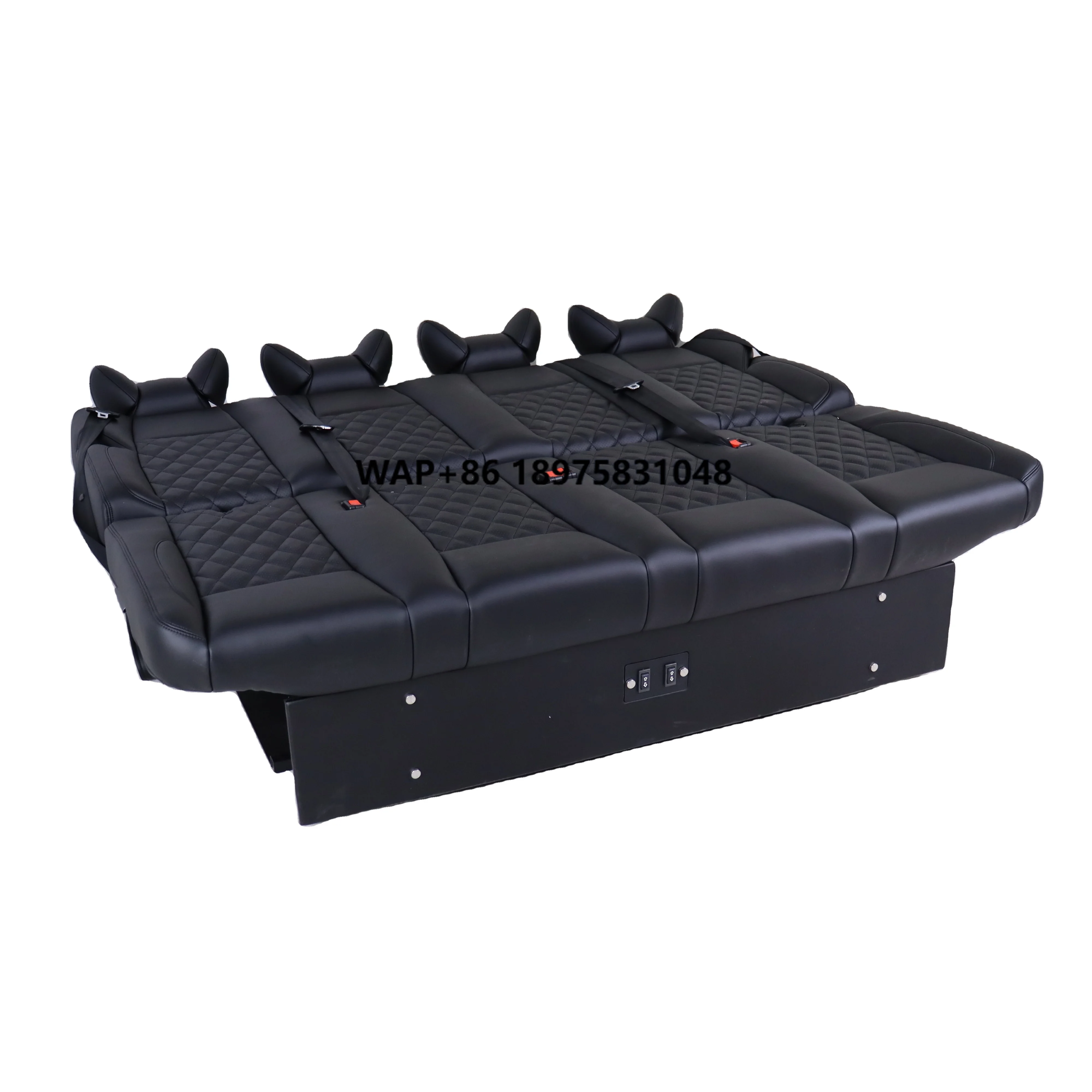 Wholesale  Custom 4 Persons Car Seats Luxury electric  Sofa Bed Bench