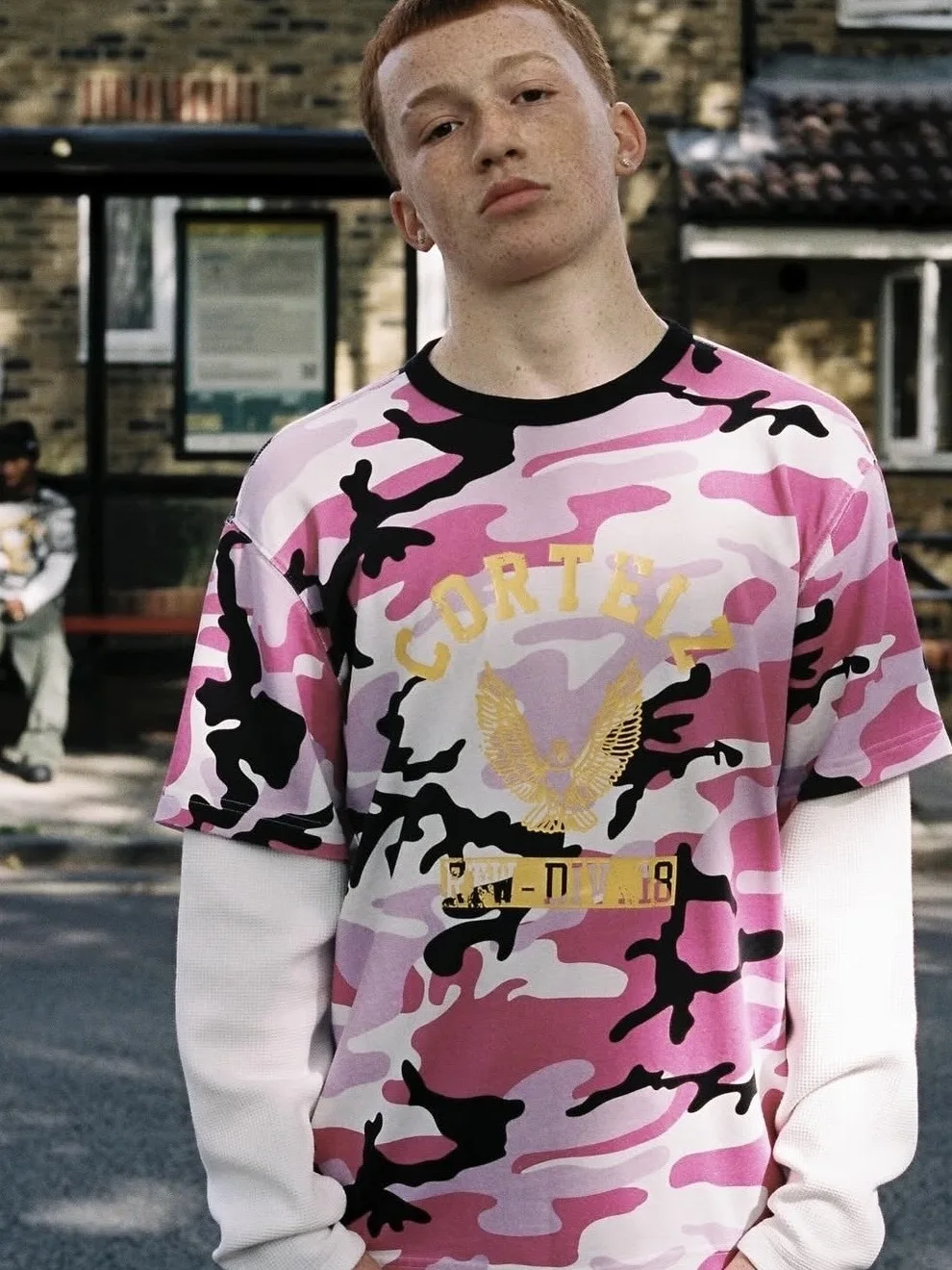 

Casual American Sle Long Sve round Ne Hoodie Fake 2 Piece Hip Hop Rap Loose Match All Cotton Polyester Spring ex
