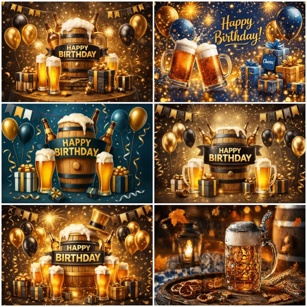 Wine Beer Garden - Dekorasi Pesta Ulang Tahun Pria Bertema