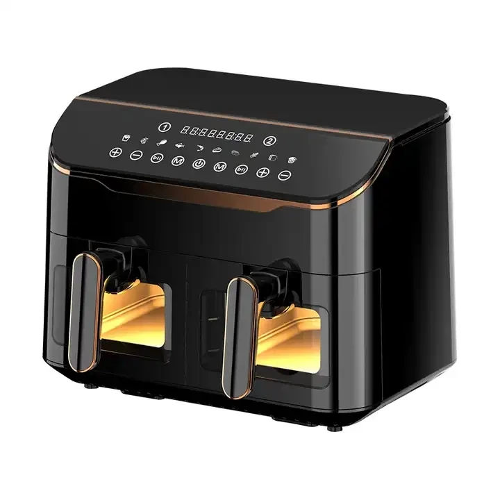 

2026 New Model Multi-functionalWholesale New Dual Basket Air Fryer Electric Deep Large Capacity Smart Dual Zone Air Fryer