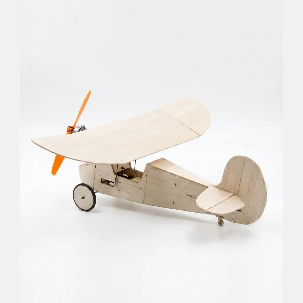 RC Plane Laser Cut Balsa Wood Airplane Newton top of the wing Frame without Cover Wingspan 358mm Balsa Wood Model Building Kit