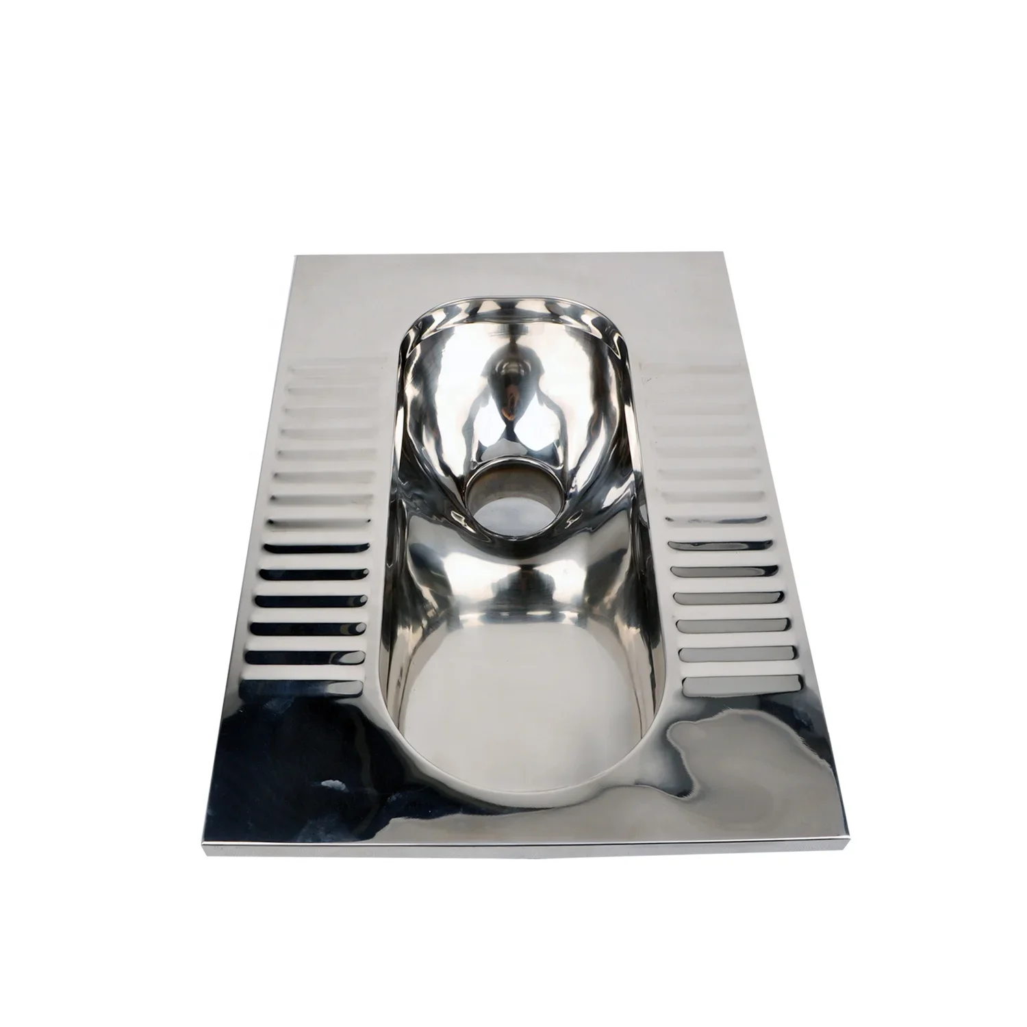 Durable Trains and Ships 304 Stainless Steel Squat Toilet WC Pan