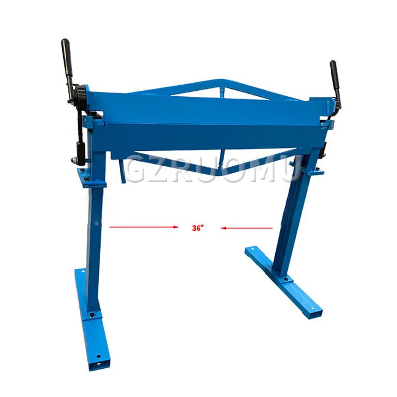 36 Inch Compact Manual Bending Machine 915MM Metal Sheet Aluminum Copper Hand Bending Equipment Iron Plate Bending Angle 0-120°