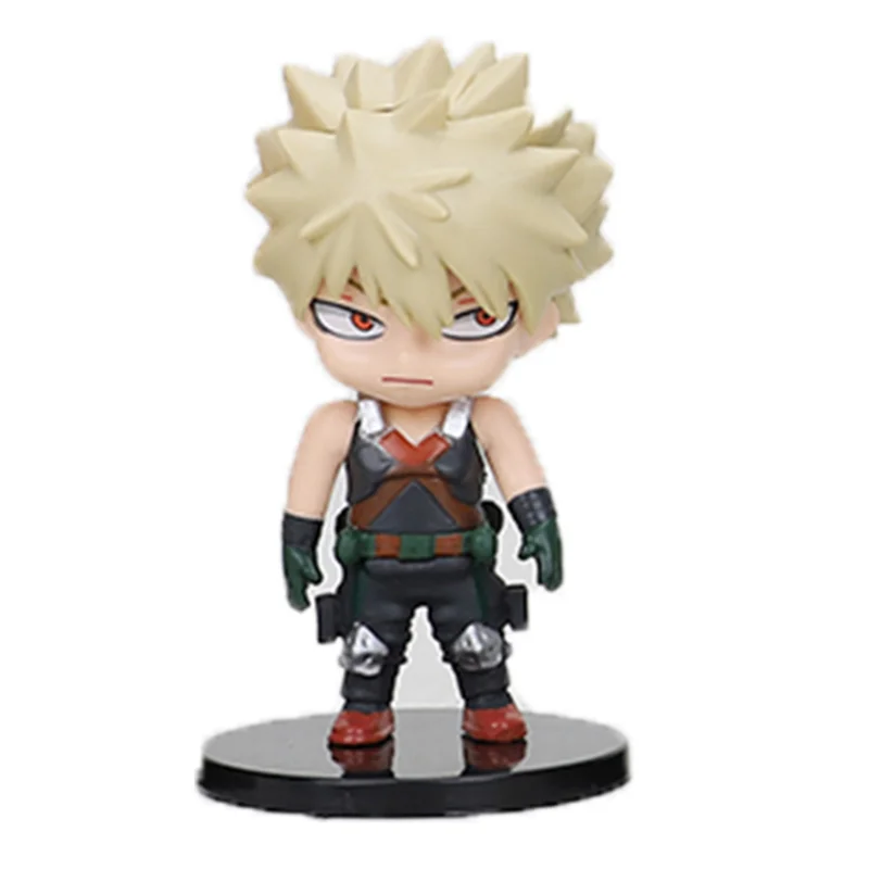 Figura de ação My Hero Academia para criança, Midoriya Izuku Todoroki Shoto, modelo móvel, coleção doméstica, enfeite de carro, brinquedos, 10cm