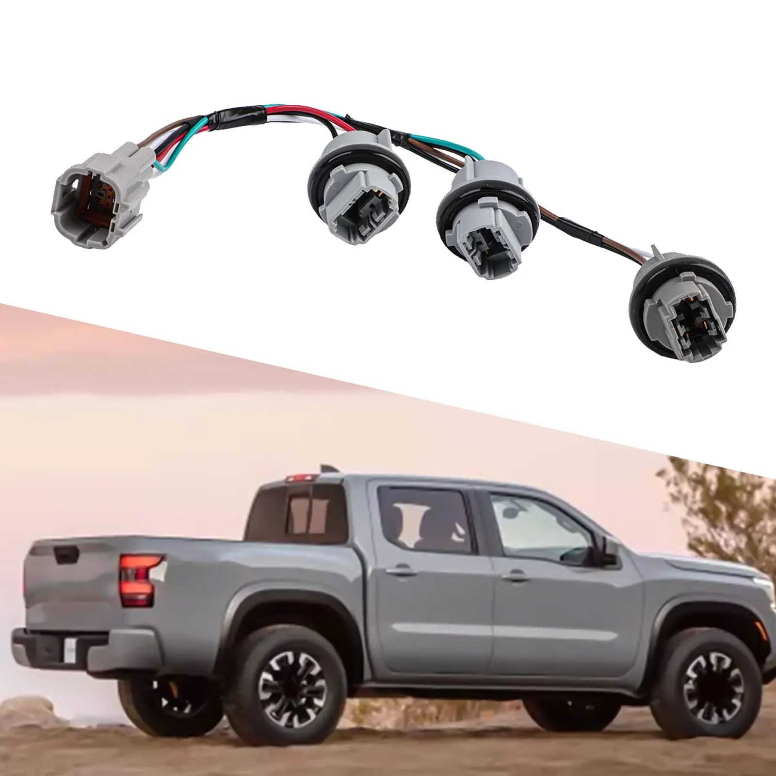 

Tail Light Wiring Harness For Nissan Car Light Accessory Rear Lamp Cable As Shown Tail Light Harness No Bulb Included