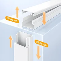 Tira de Protección Autoadhesiva para Cables de PVC, Aislamiento para Cables, Cubierta Protectora Resistente al Desgaste, Previene Deslizamientos