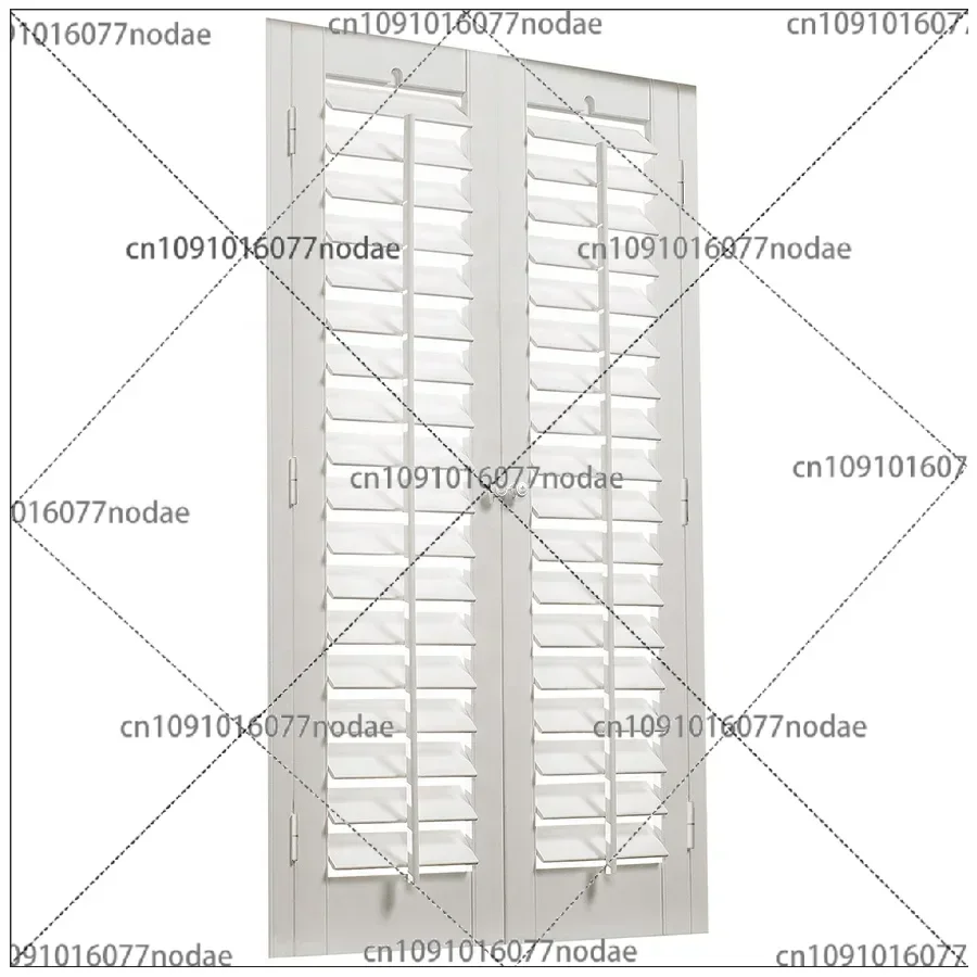 Louver Shutter, Adjustable PVC Custom Shutter Window,Modular Coverage, Good Lighting, Suitable for Kitchen,Living Room