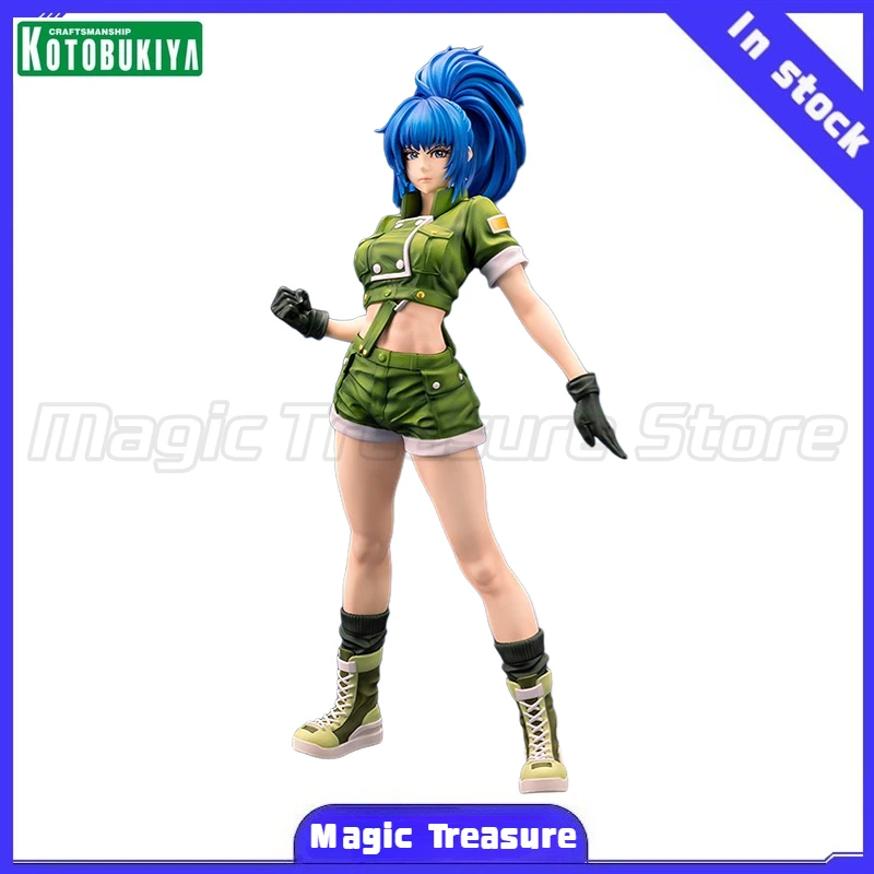 【MT】Oryginalna figurka Kotobukiya SNK z serii Beautiful Girl, THE KING OF FIGHTERS '97 Leona Heidern, skala 1/7, model animacyjny, zabawka