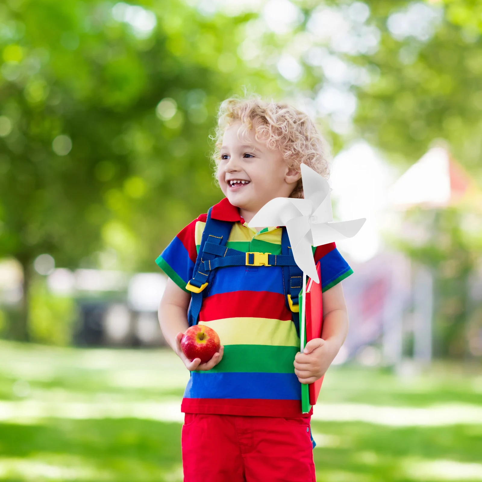 

12 Pcs Coloring Children's Creativity Toys Windmills for Paper Craft Kids Pinwheels DIY Learning