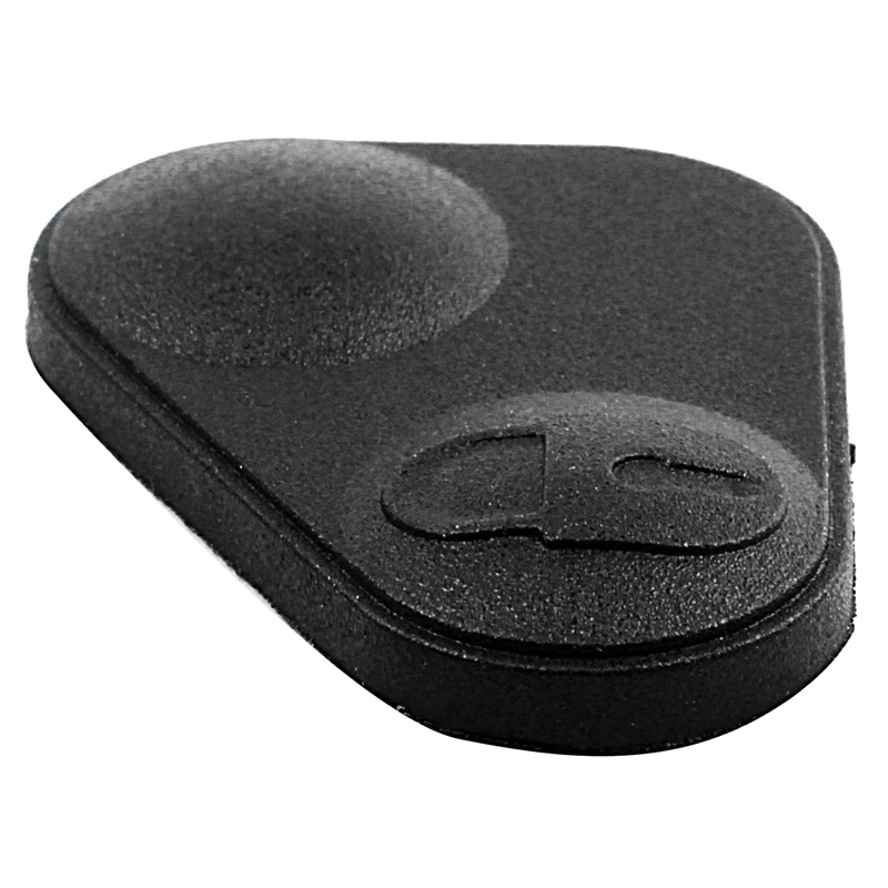 2X Rubber 2-Button Remote Key Fobs Pad Cover - YWC000300 For Land/Range Rover P38 Black