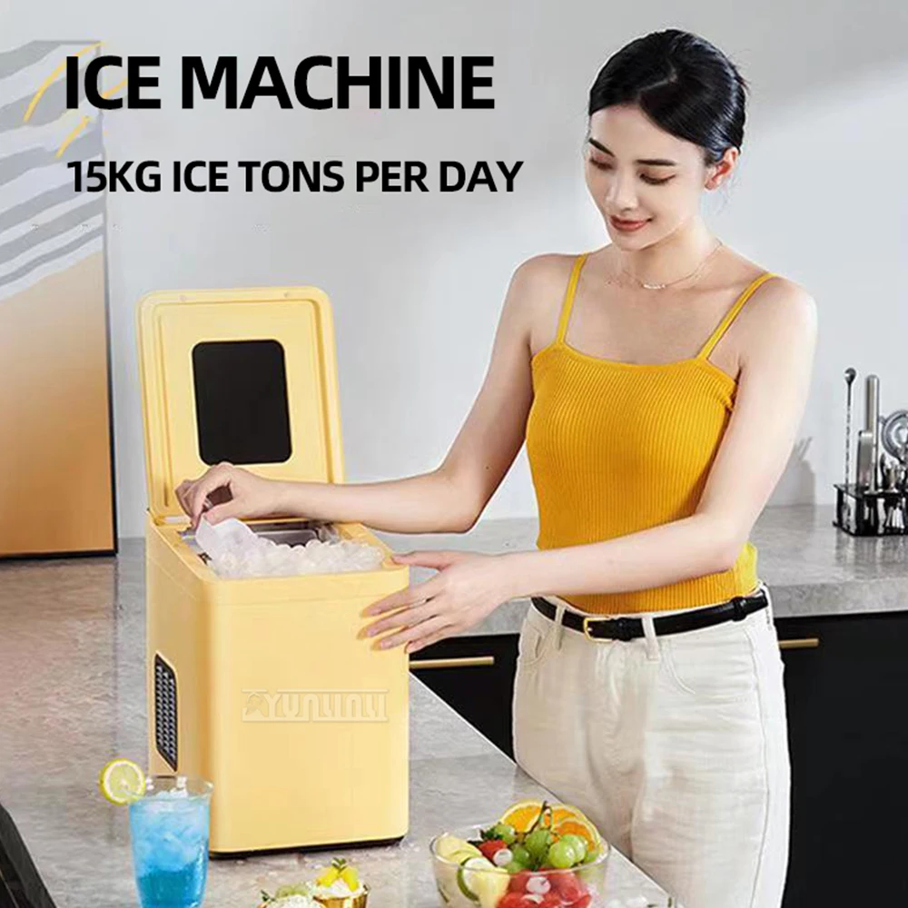 CQ03 Portable Desktop Ice Maker Household Mini Ice Maker Commercial Intelligence Ice Maker