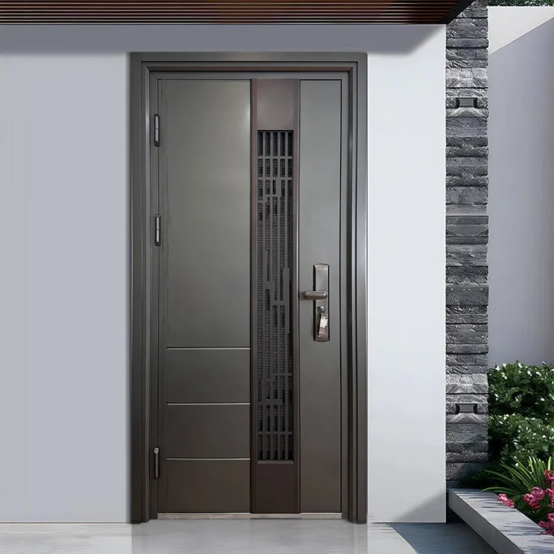 Stainless steel entrance door, household community entrance door