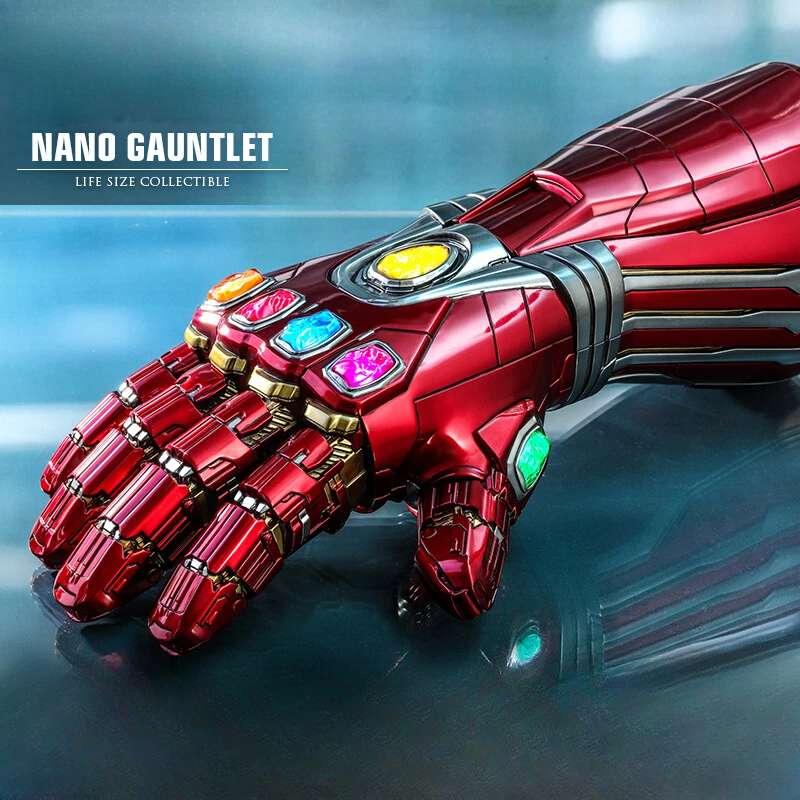 

HotToys Marvel Avengers 4 Nano Gloves 1:1 Scale Collectibles Peripheral Figures Soldiers Accessories Doll Models Gift Toys