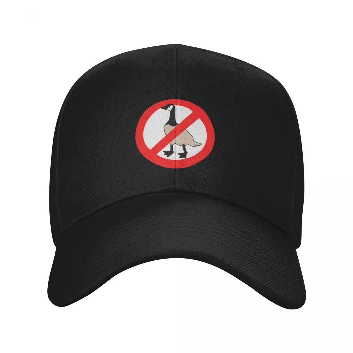 No Canadian Geese Goose No Geese Allowed Baseball Cap Custom Cap summer hat Golf Wear For Men Women's