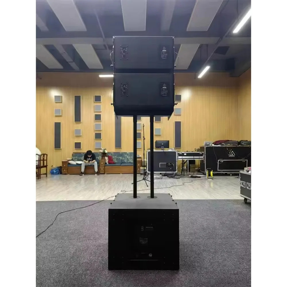 Picture 6: Stage Sound Equipment Complete Band Speaker Music Set Array Speakers System Complete Music System Line Array Set