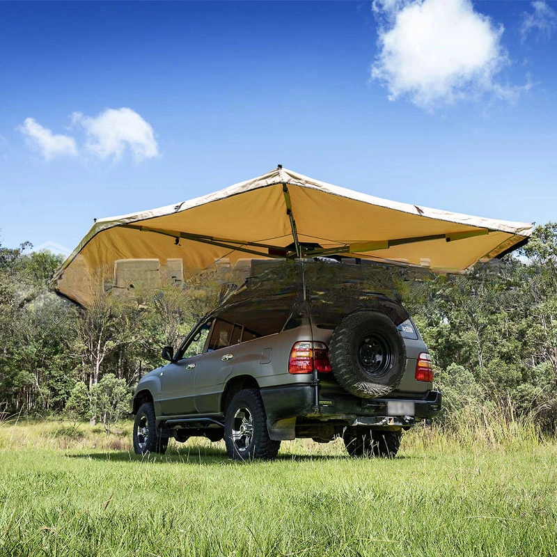 

4WD Waterproof Car Awning Tent Foxwing 270 Degree Large Free Standing 270XL awning Extended with side wall