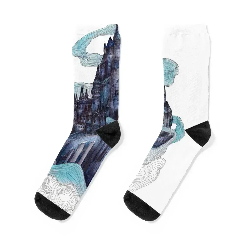 

Dream Castle Socks Thermal man winter sports and leisure Crossfit christmas gift Boy Child Socks Women's