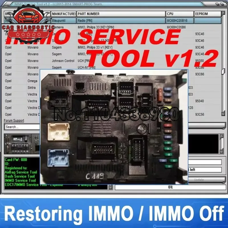 2026 hot selling newest IMMO Universal Decoding 3.2 with free keygen Car diagnostic software link   EcuVonix 3.2 Unlimited Crack