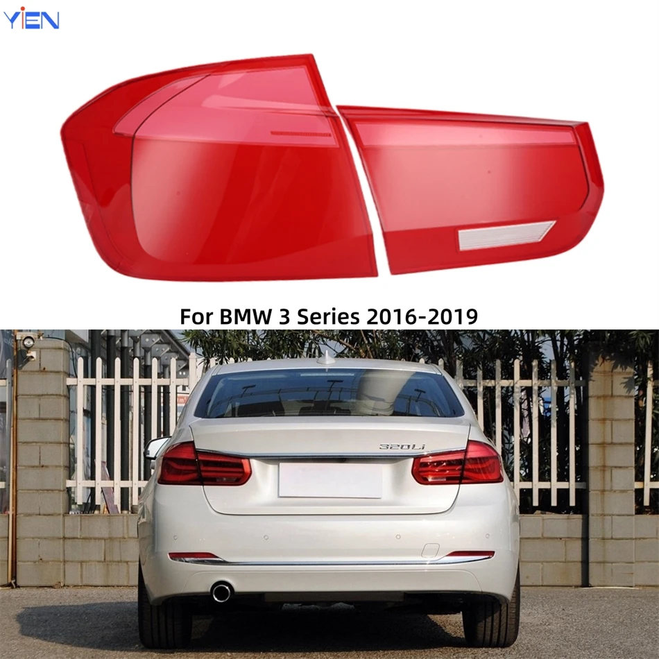 For BMW 3 Series F30 316 318 320i 2016 2017 2018 2019 Car Rear Light Accessories Articles Cars Taillight Shell Lens Glass Shell
