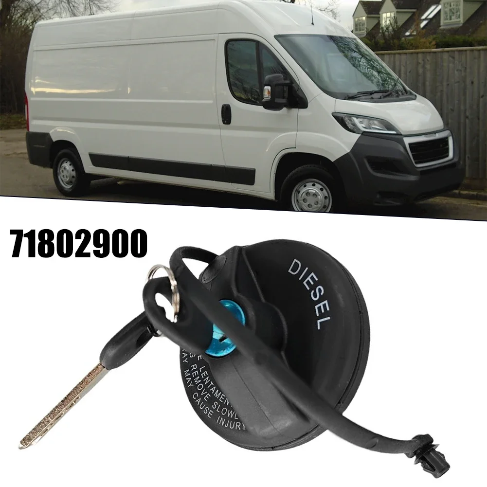 Tampa do tanque de combustível com fechadura para carro com fechadura com 2 chaves para FIAT DUCATO 2006-UP para BOXER 2006-UP 71802900 Peças externas de carro