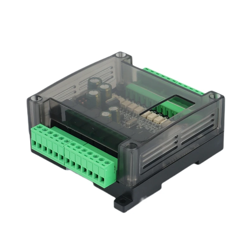 

PLC Programmable Controller FX1N-20MR DC Relay Module With Base Industrial Control Board Programmable Logic Controller