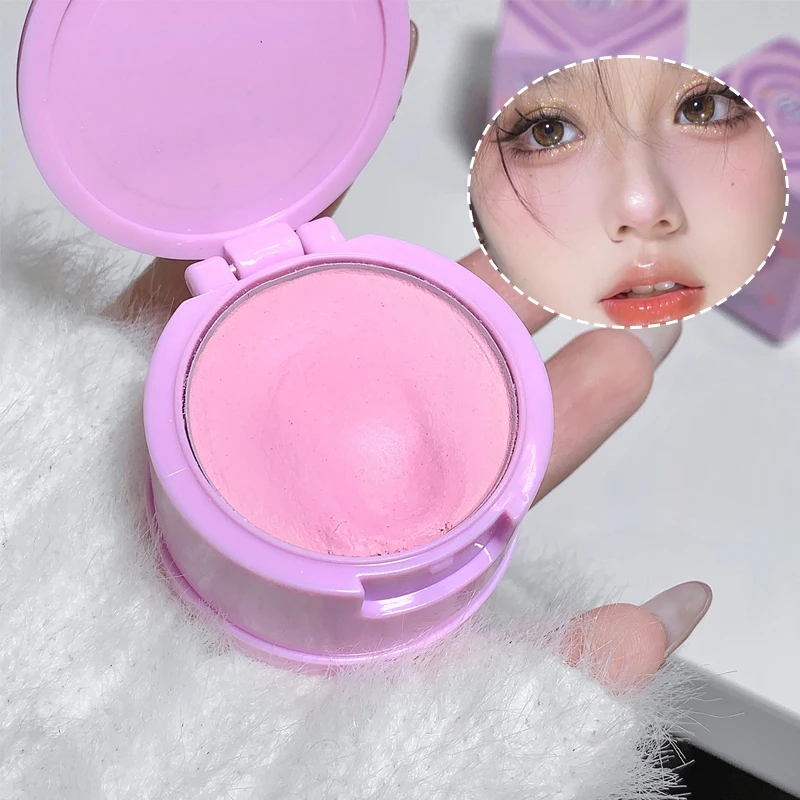 Gege bear Bang Bang soft fog powder blusher matte fog surface naturally lift air, swell color, tender makeup, rouge