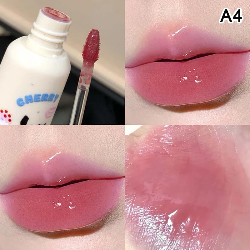 HERORANGE Meow Whisper Mirror Lip Gloss - Hidratante de Longa Duração, Efeito Água, Perfeito para Primavera/Verão