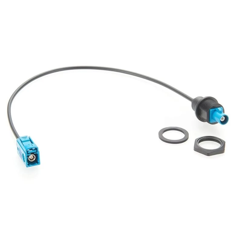 Z-Code Male To Female For Vehicle Communication And RF Signal Extension Cable, Panel Mount, RG174 Wire