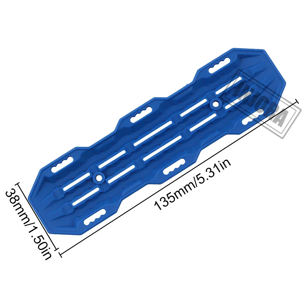 Injora placa de rampas de recuperação de escada de areia de plástico para 1:10 rc crawler axial scx10 TRX-4 TRX-6 tamiya cc01 rc acessórios de carro