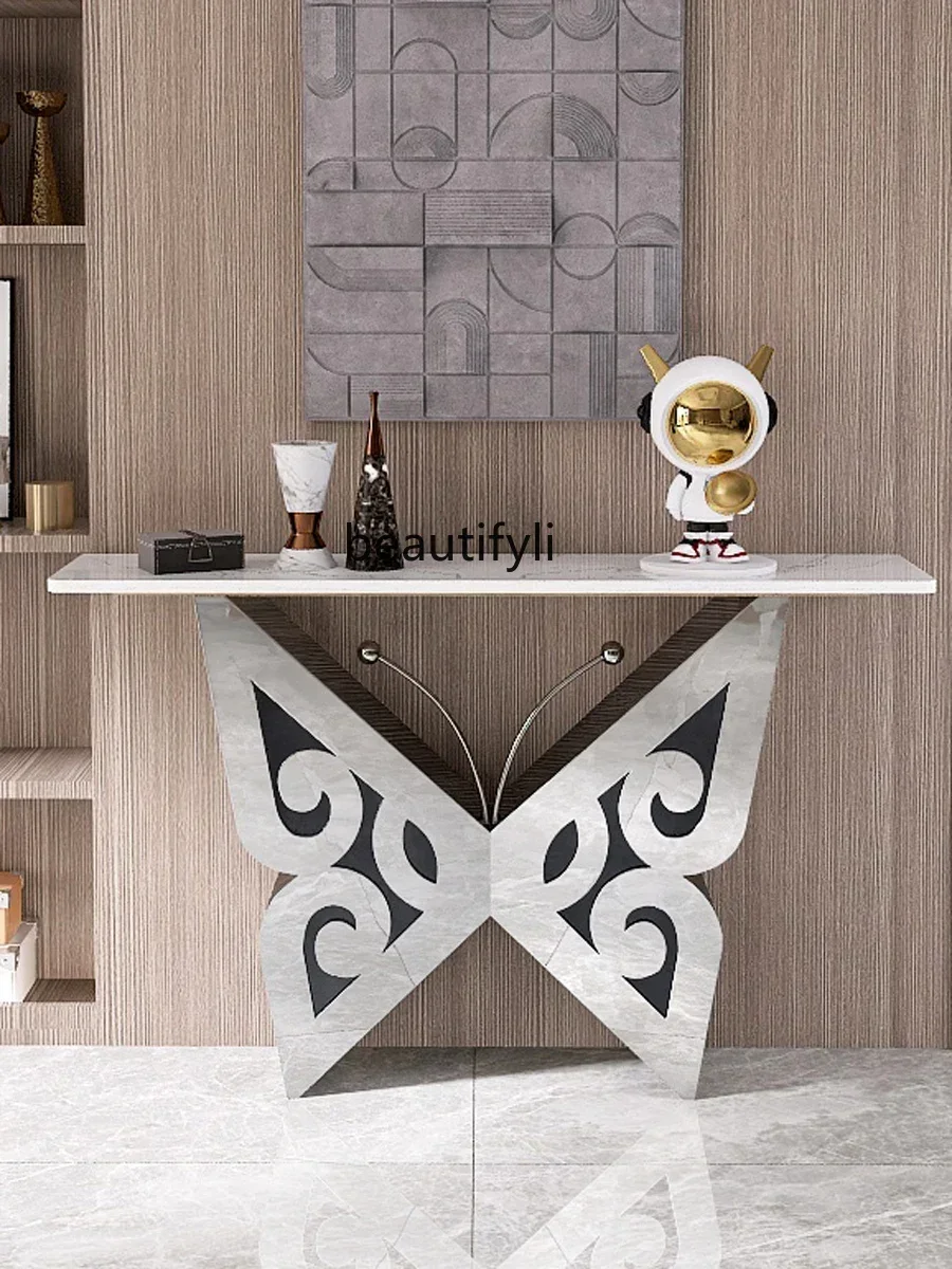 2 yj15 Butterfly decoration Xuanguantai entrance aisle Fulinmen Island Terrace modern living room clubhouse wall decoration 2