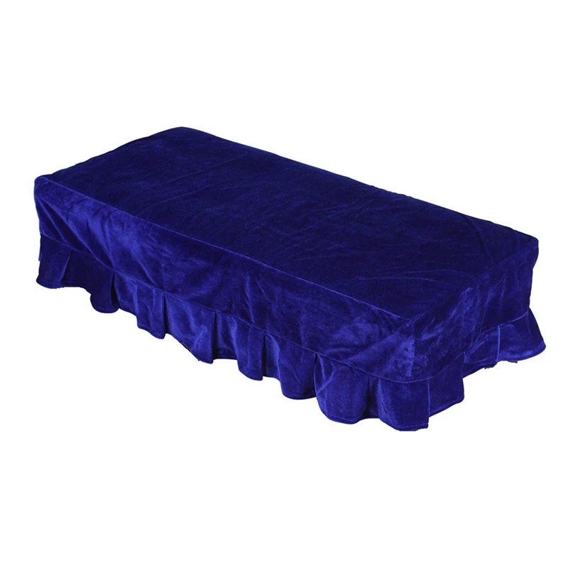 

Piano Bench Cover Gold Velvet Piano Double Bench Cover Dust-Proof Thickened Piano Bench Cover Guzheng Piano Bench Cover