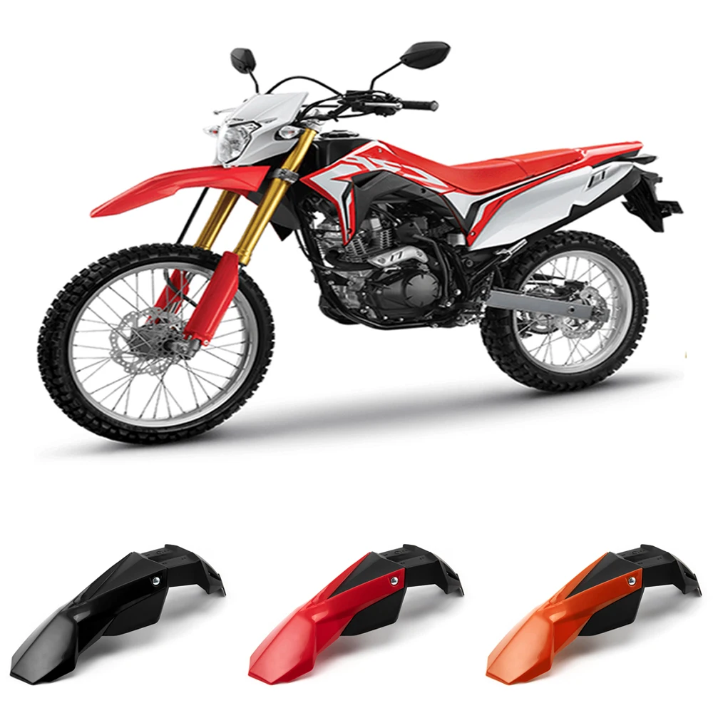 

Universal Supermoto Motocross Dirt Bike Front Fender For Honda Yamaha Suzuki Kawasaki DRZ RMZ XT TW Dirt Bike Motocross Mudguard
