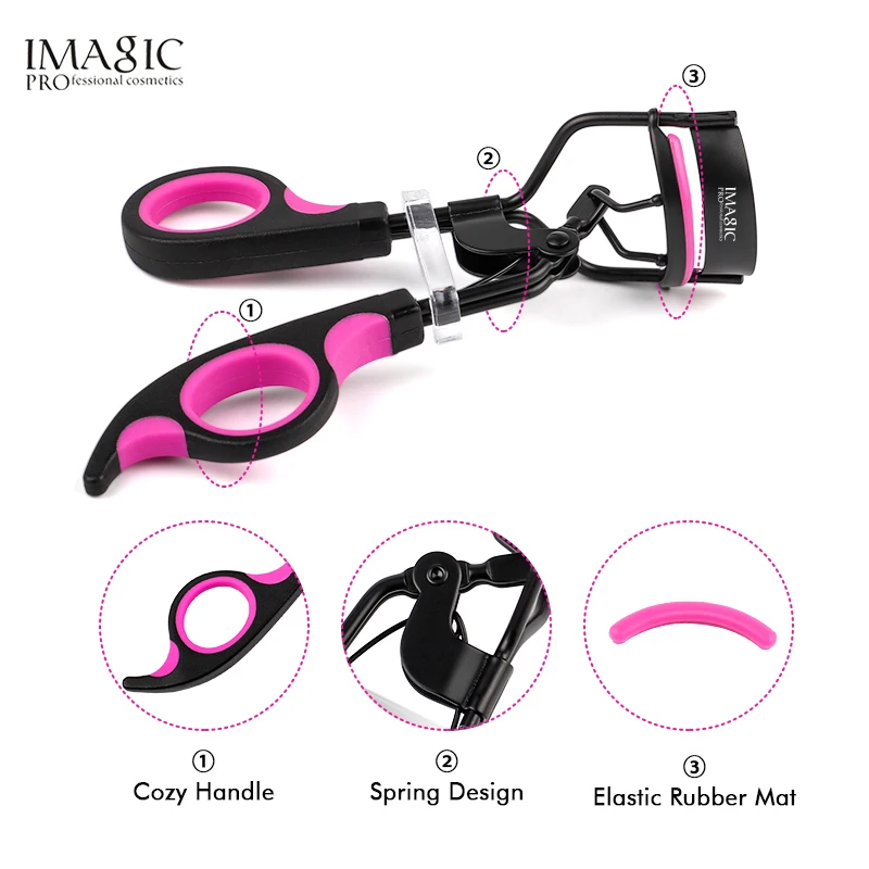 IMAGIC Eyelash Curler Curling Lasting Eyelash Curler Portable Partial Eyelash Curler Eye Eyelash Curler Small Type