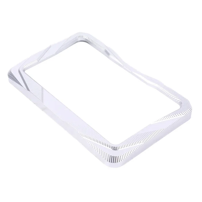 Borda principal para zontes 368g 501g display decorativo capa de tela acessórios da motocicleta preto