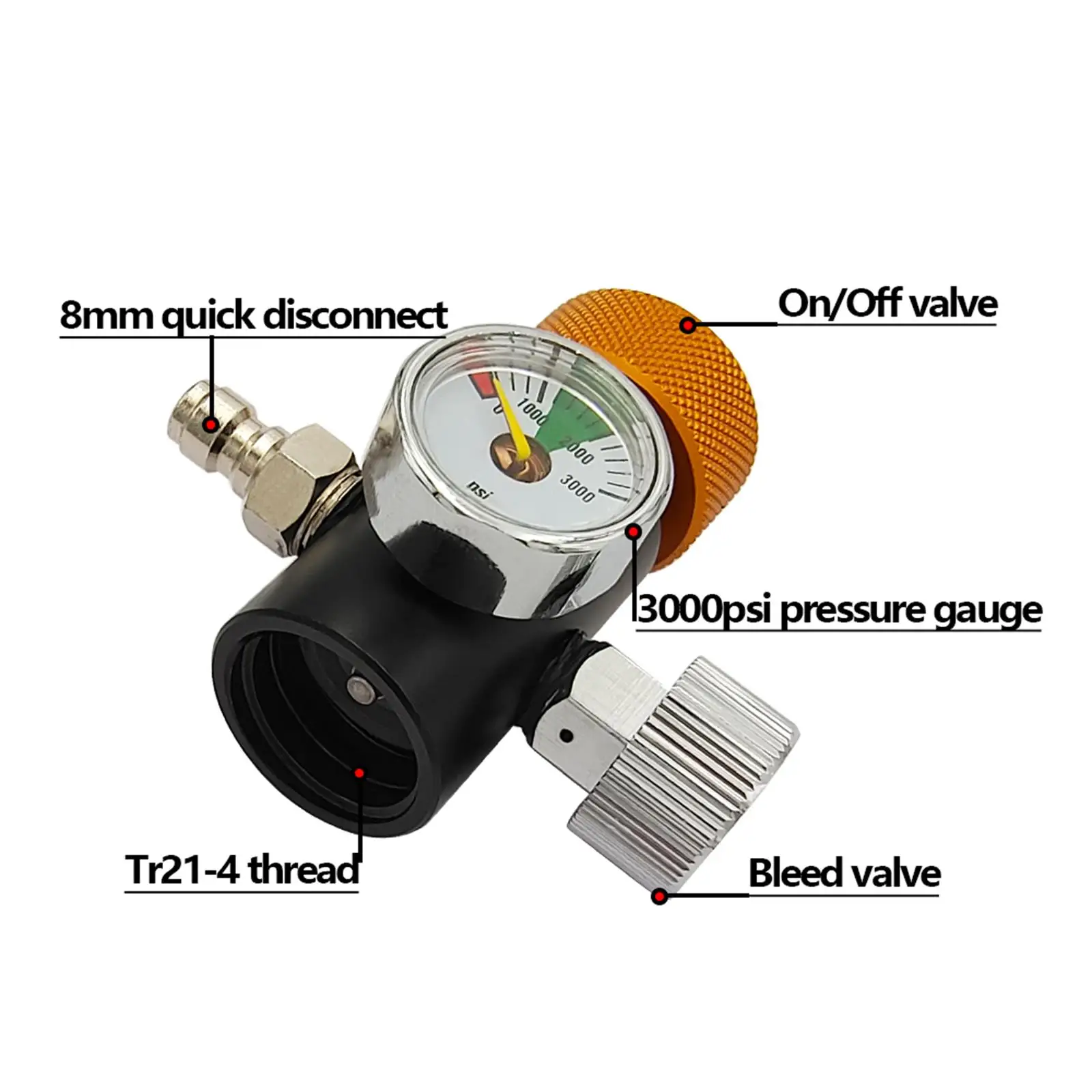 Sodawater Cylinder Refilling Adapter Quick Charging for Sodawater Maker Stable