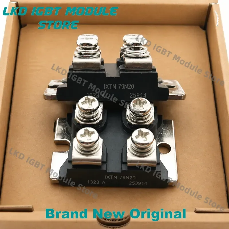 5pcs lot New IXTN79N20 Original SOT-227 Transistor MOSFET Power 200V 79A Module for IXTN79N20