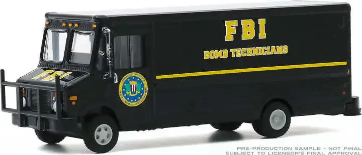 1: 64 2019 Step Van FBI Bomb Technician  Diecast Metal Alloy Model Car Toys For  Gift Collection