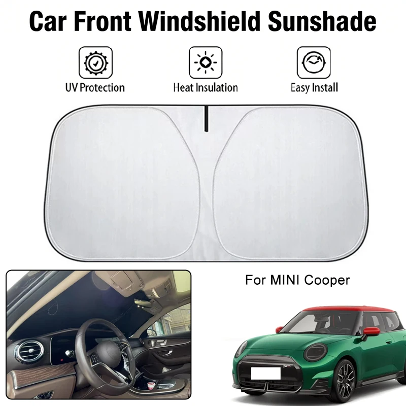 

Car Front Windshield Sunshade Cover For MINI Cooper UV Block Heat Insulation Auto Interior Sun Protection Accessories