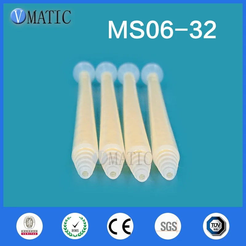 Free Shipping 5Pcs Resin Static Mixer MS06-32 Mixing Nozzles For Duo Pack Epoxies