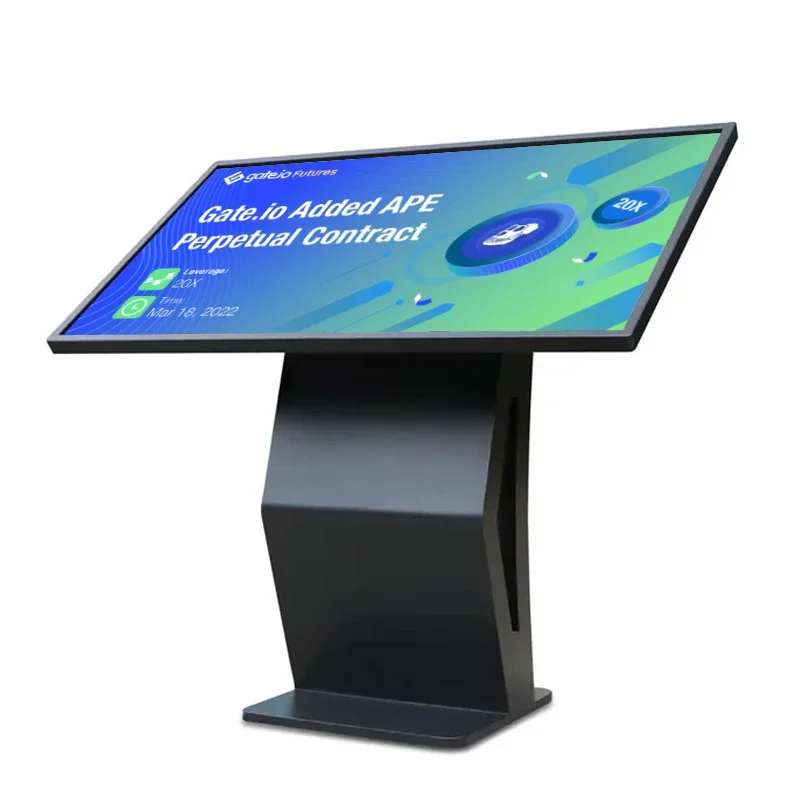 Shopping Mall 55 Inch LCD Touch All in One Machine Advertising Player Touch Screen Information Kiosk