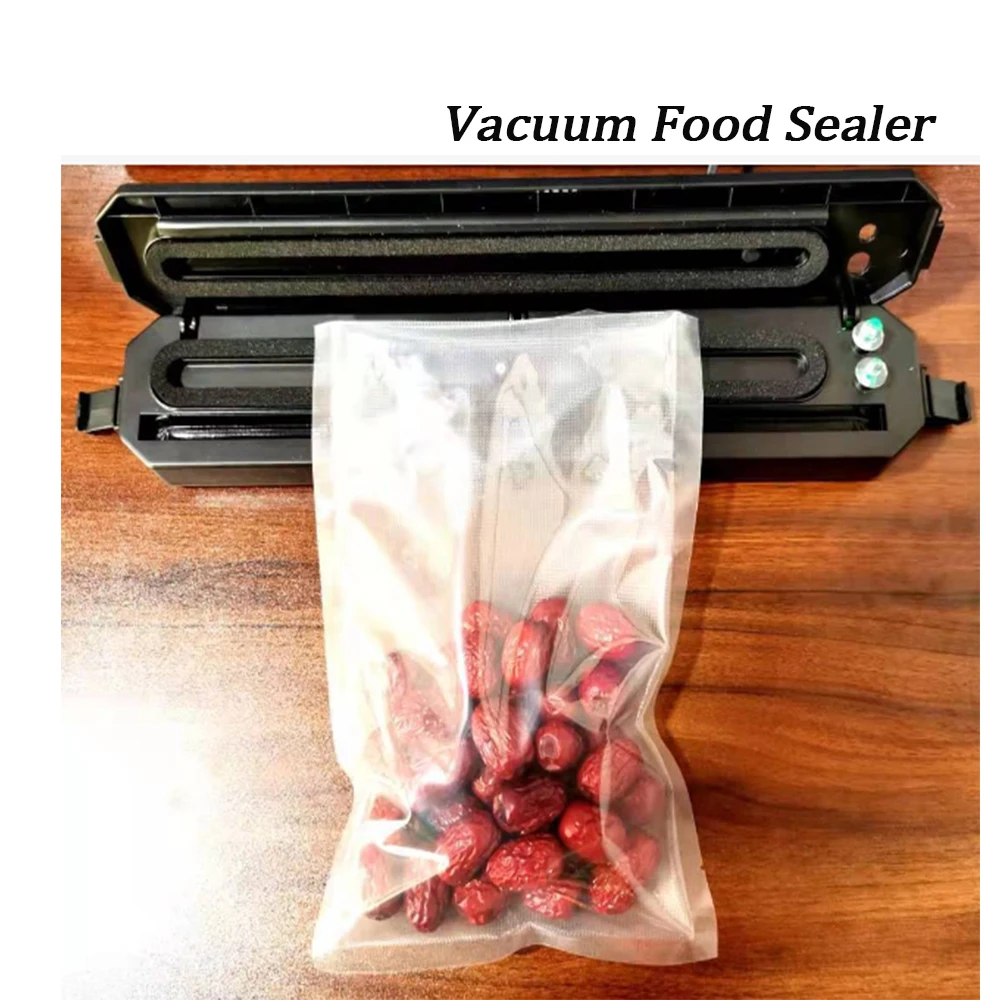 

Household Food Vacuum Sealer Food Packaging Machine Film Sealer Vacuum Sealer Packaging Machine Include 10Pcs Bags Kichen Tool