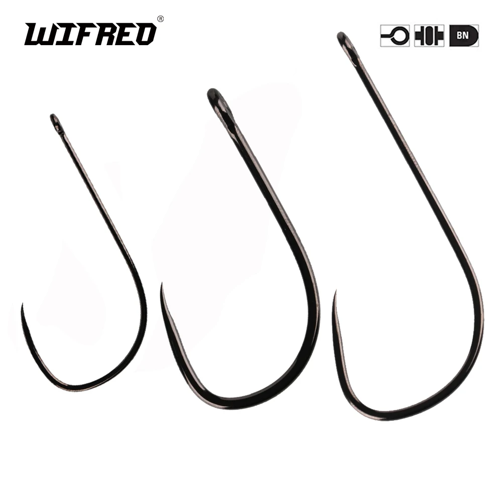 20 piezas sin púas # 1 ~ 5/0 vástago largo corto boca ancha fuerte espacio ancho anzuelo de pesca de agua salada aparejo Sabiki gran serpentina anzuelo para atar moscas