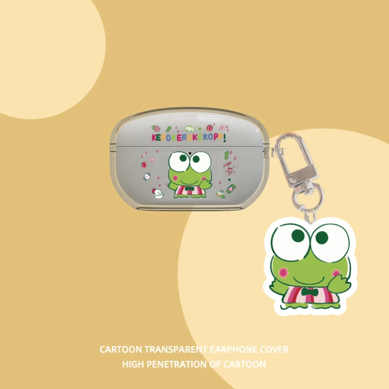 حافظة كرتونية شفافة ثلاثية الأبعاد لسوني ، غلاف سماعة أذن لاسلكية ، حافظات ناعمة ، غطاء واقي ، جديد ،