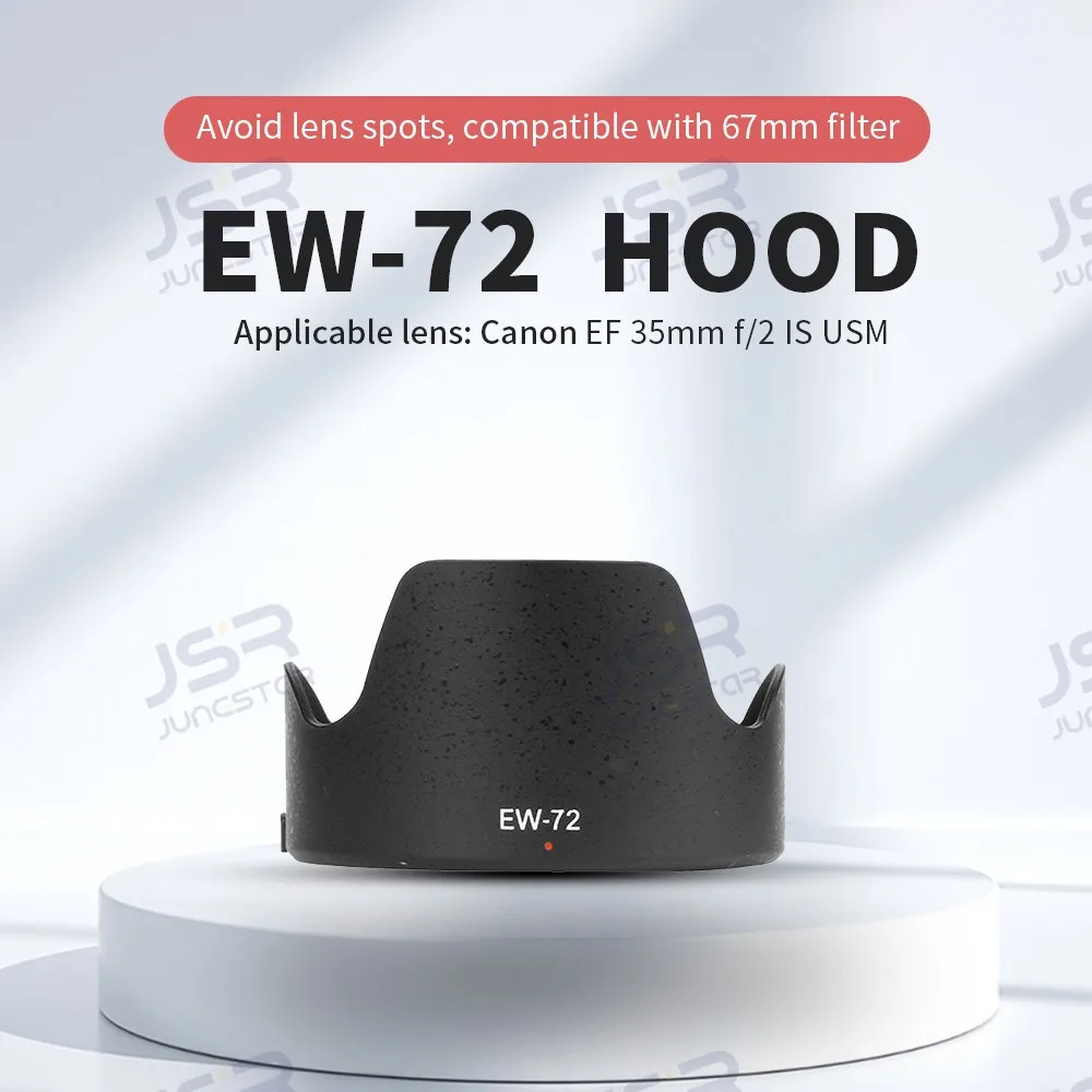 EW-72 DSLR 렌즈 햇빛가리개, 캐논 35mm f2 IS 마운트 햇빛가리개 35 F2 2.0 에 적합