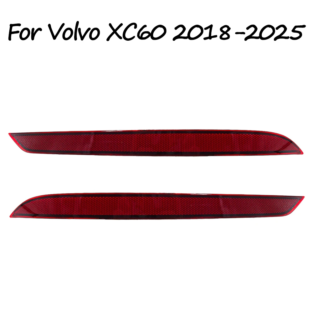 

For Volvo XC60 2018 2019 2020 2021 2022 2023 2024 2025 Reflective Strips Rear Bumper Reflector Red Lens Warning Strip 31656677